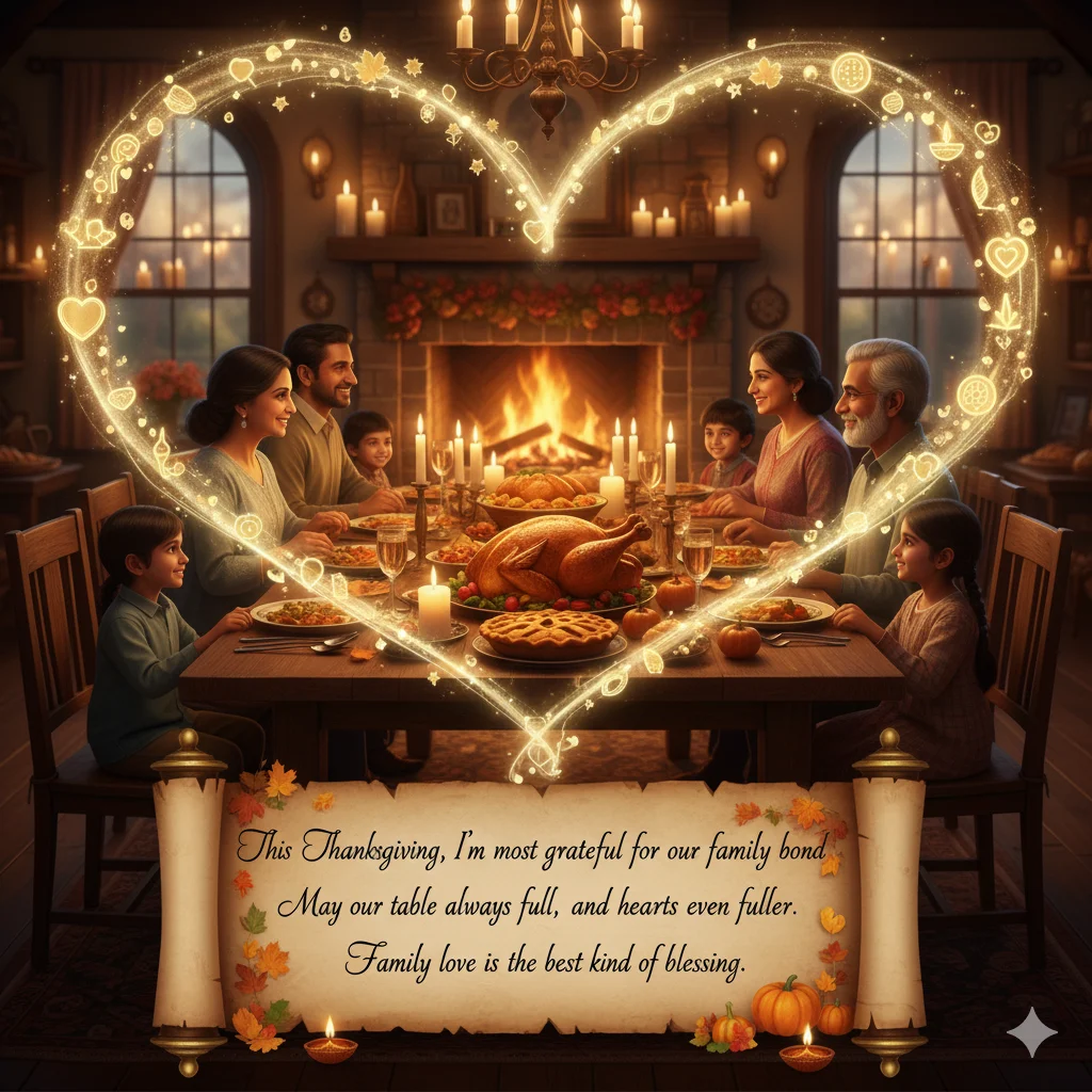 thanksgiving wishes to friends and family