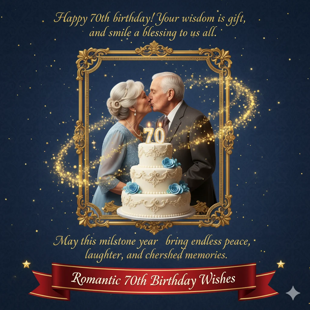 70th birthday wishes