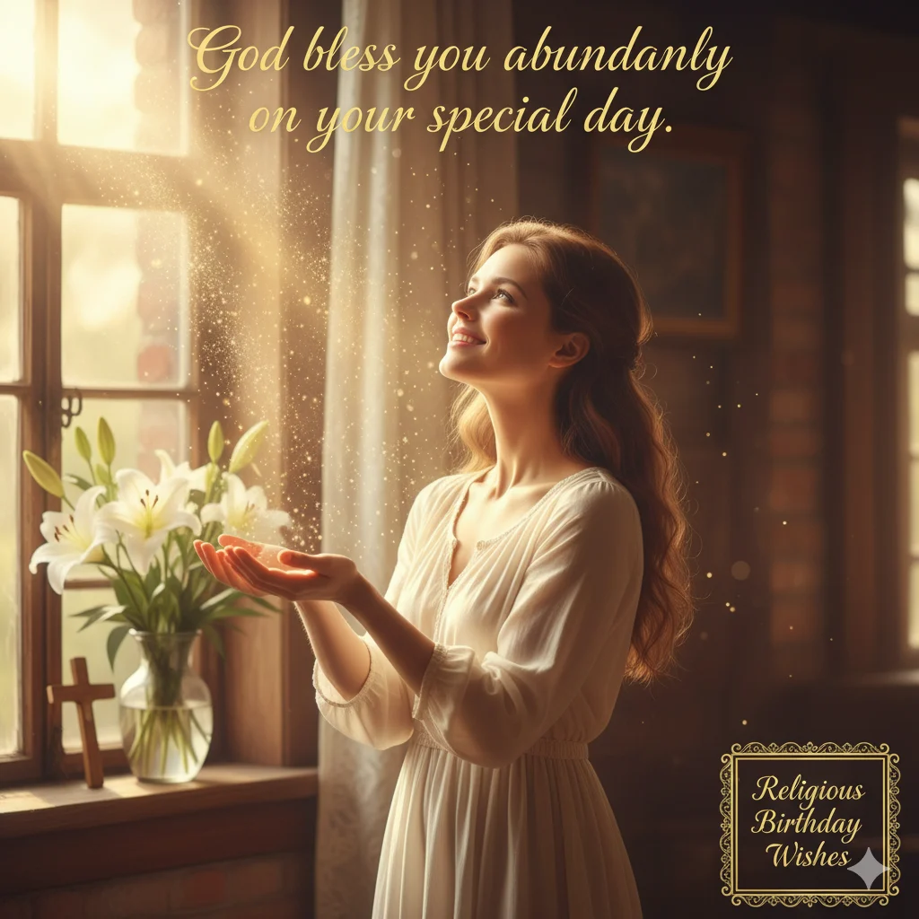 female religious birthday wishes