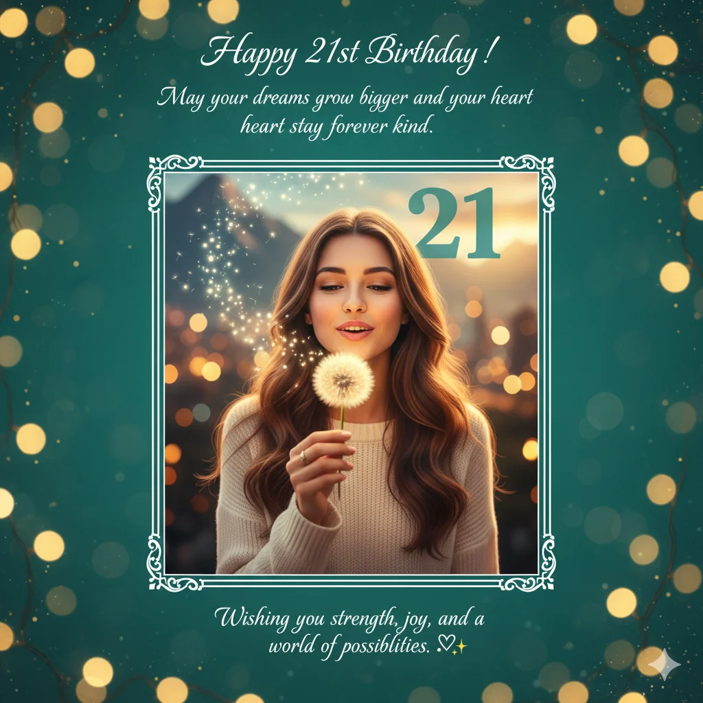 21st birthday wishes