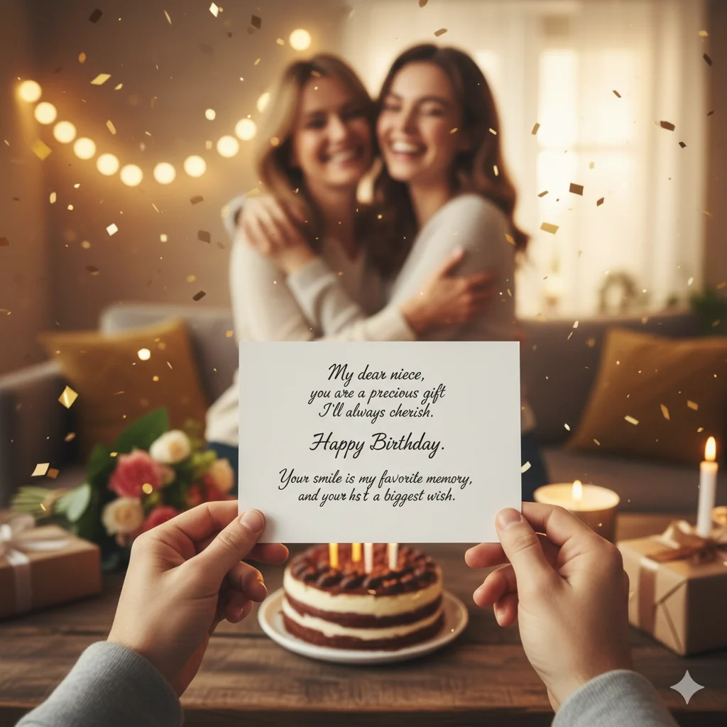 touching birthday wishes for niece from aunt
