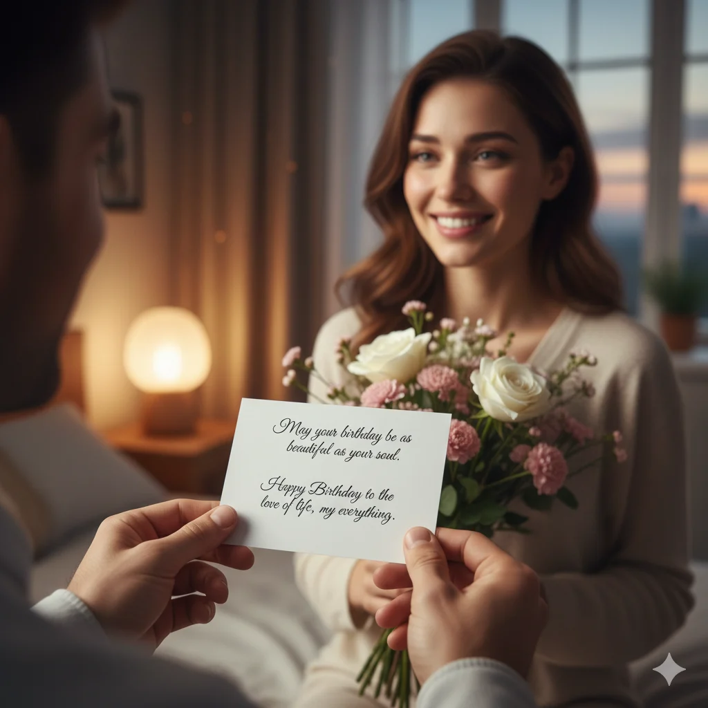 heart touching birthday wishes for wife