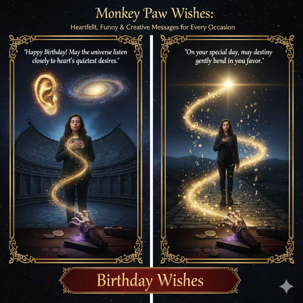 monkey paw wishes