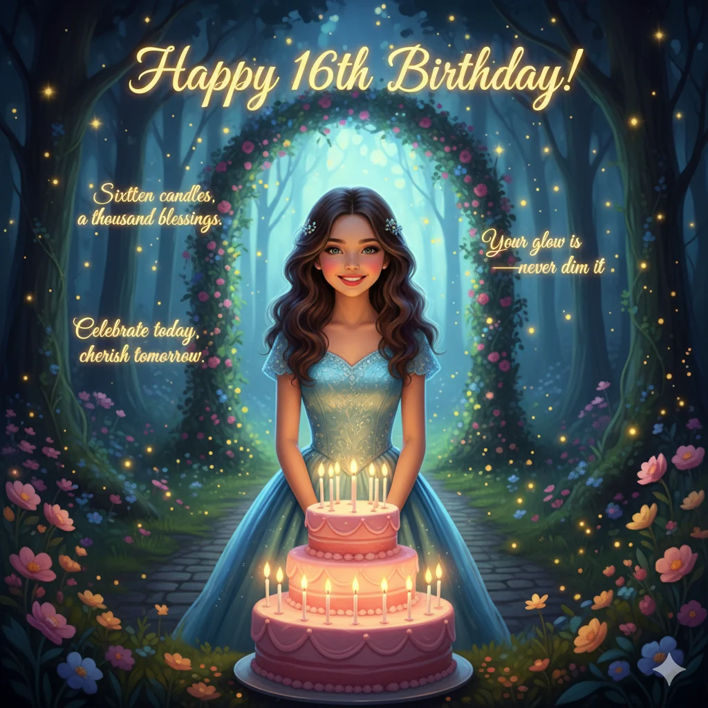 16 wishes candles