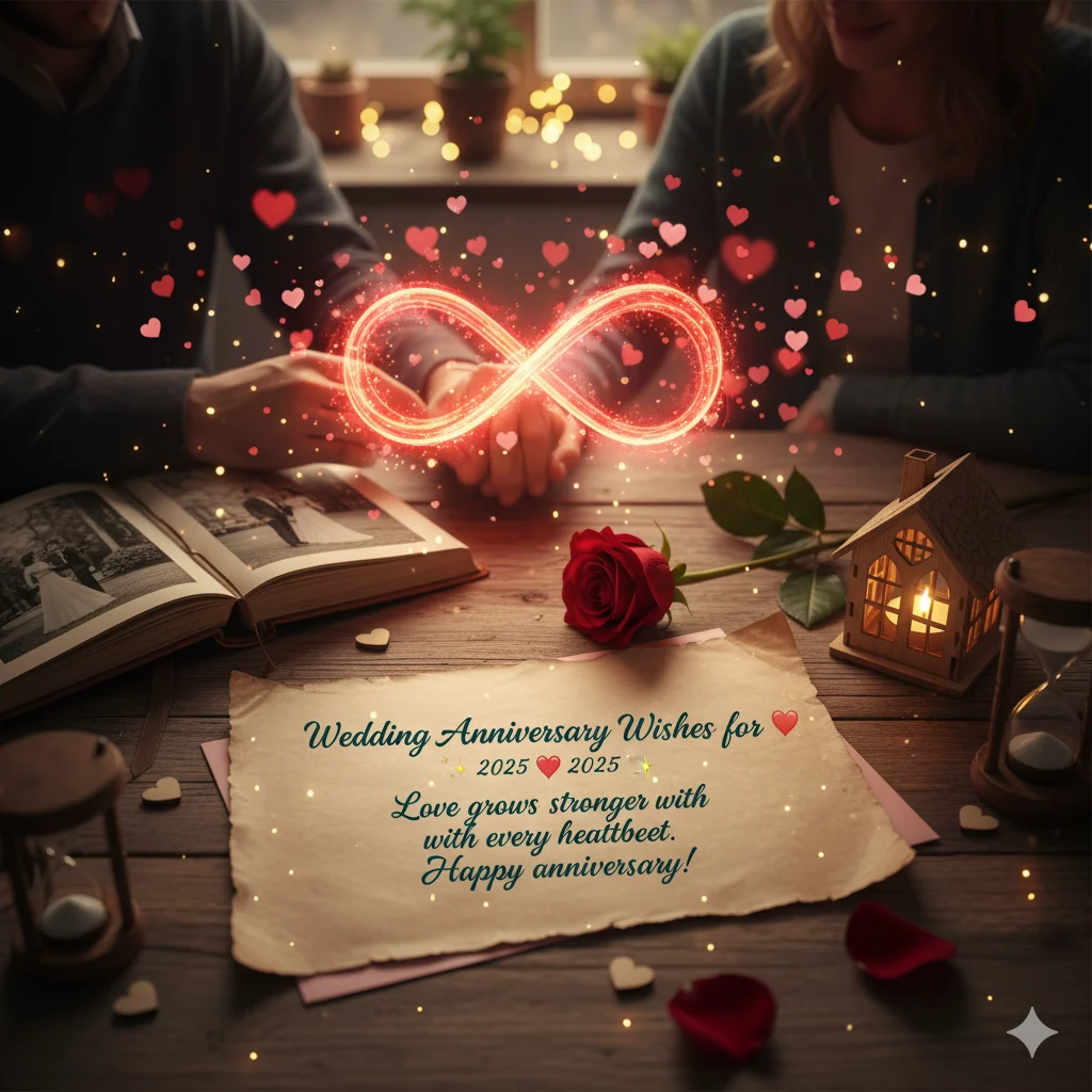 Wedding Anniversary Wishes for Couple