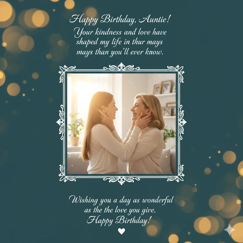 birthday wishes for aunt