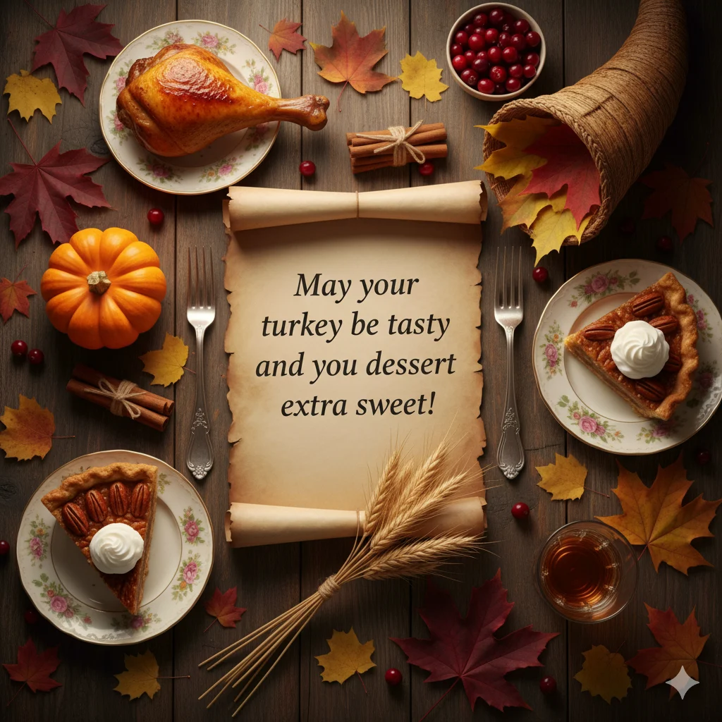 Wishes Happy Thanksgiving