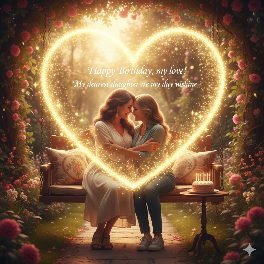 Birthday Wishes From Mom to Lovely Daughter