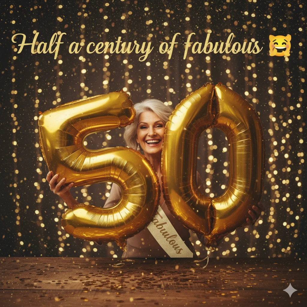 50th birthday wishes