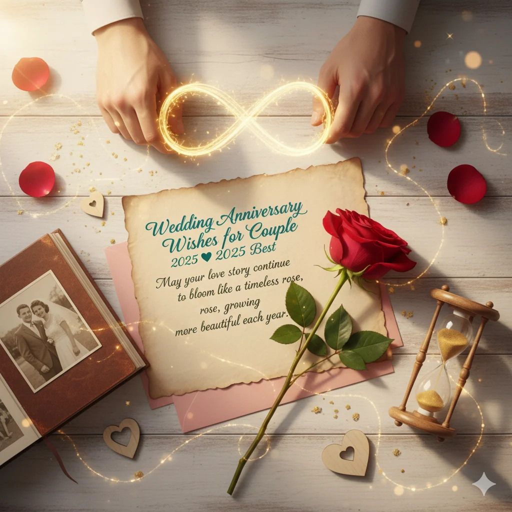 Wedding Anniversary Wishes for Couple