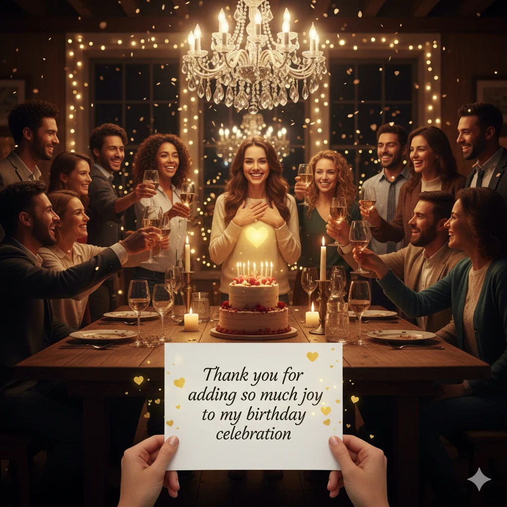 thank you everyone for the wonderful birthday wishes