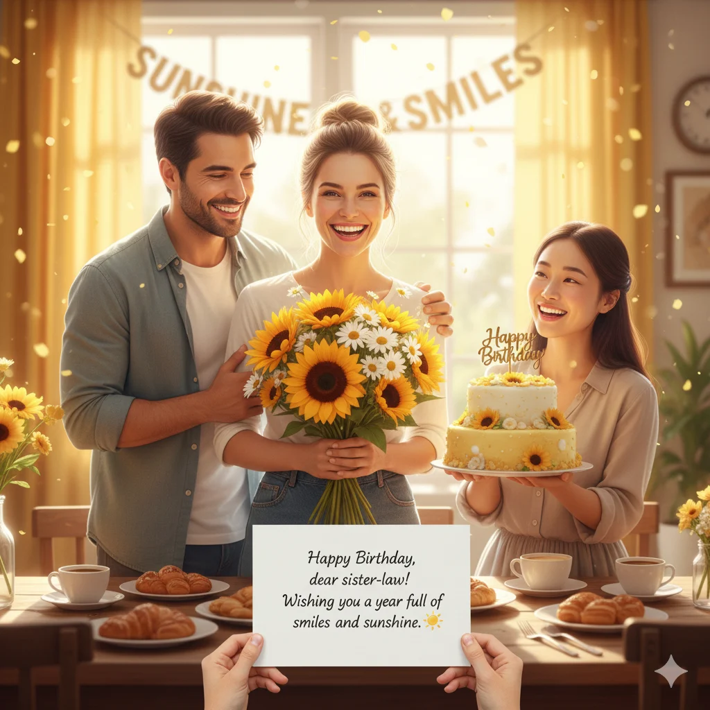 sister in law birthday wishes