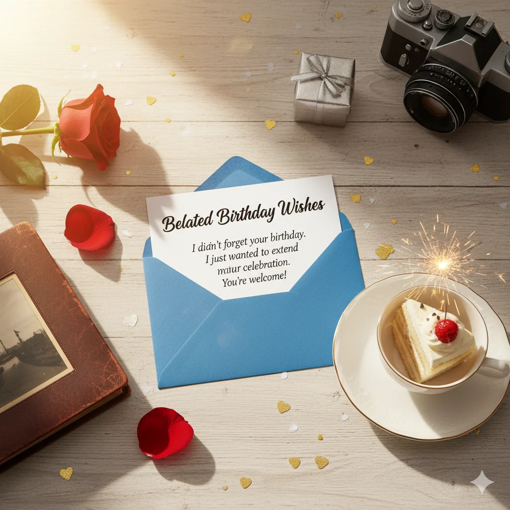 Belated Birthday Wishes 