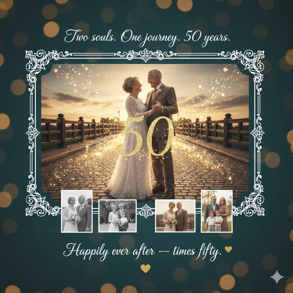 50th wedding anniversary wishes
