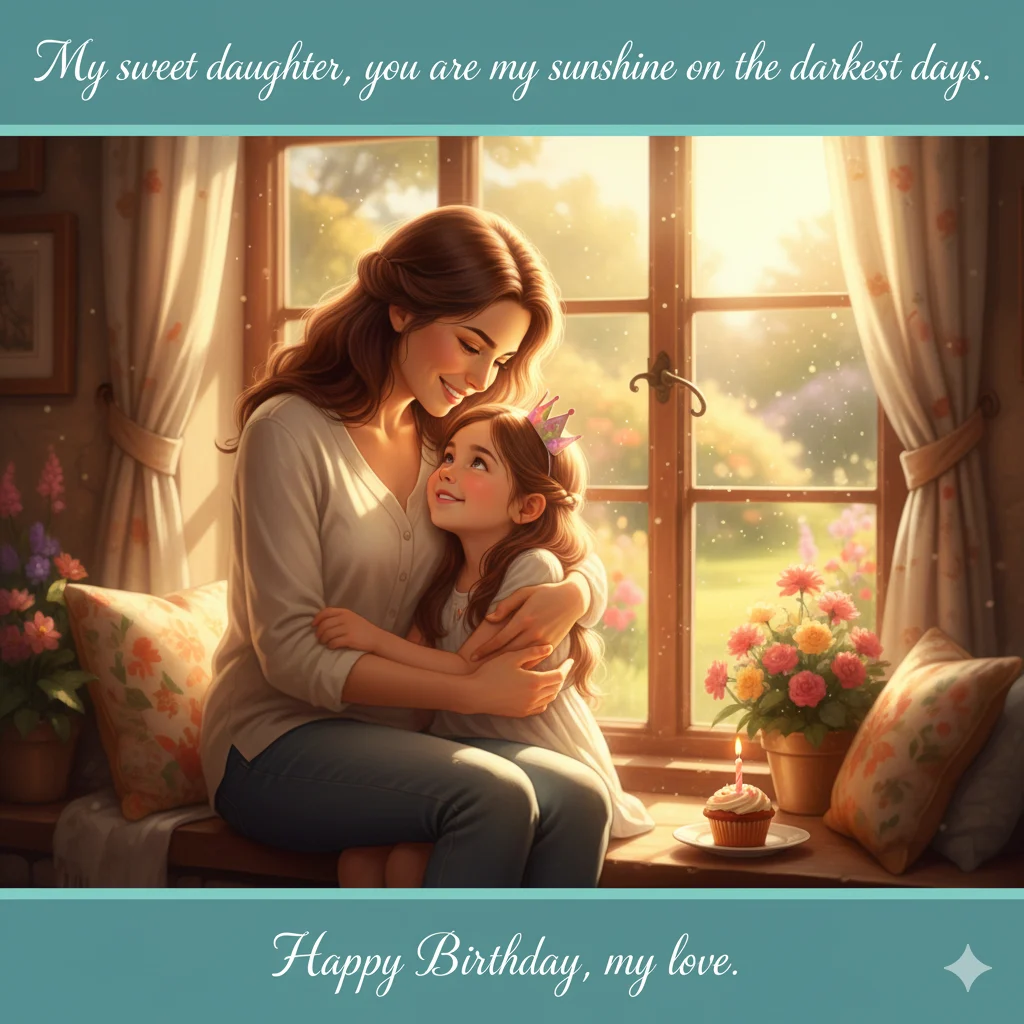 birthday wishes for daughter from mom