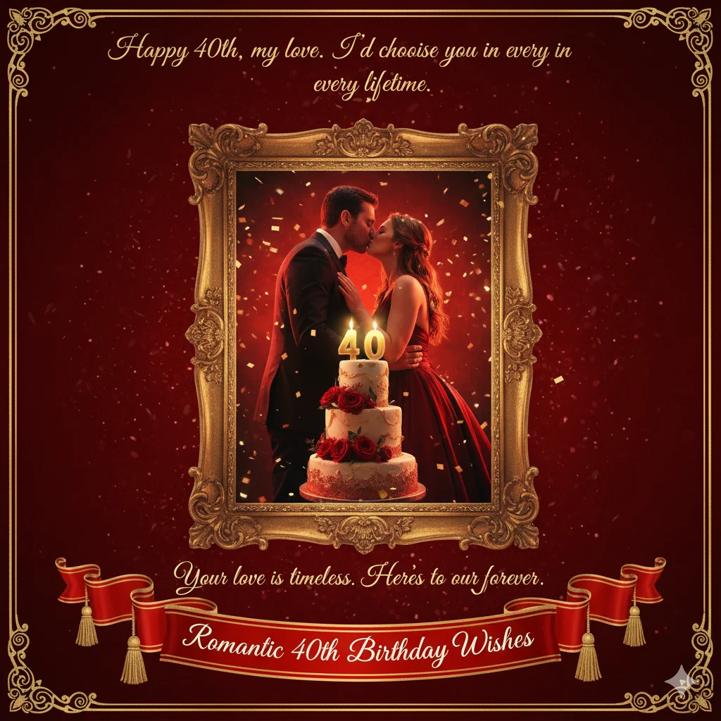 40th birthday wishes