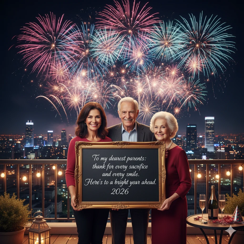 family happy new year wishes