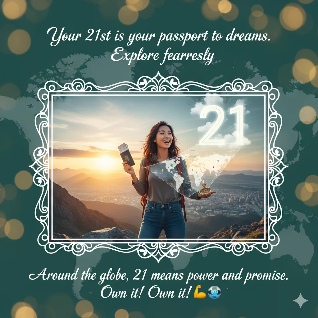 21st birthday wishes