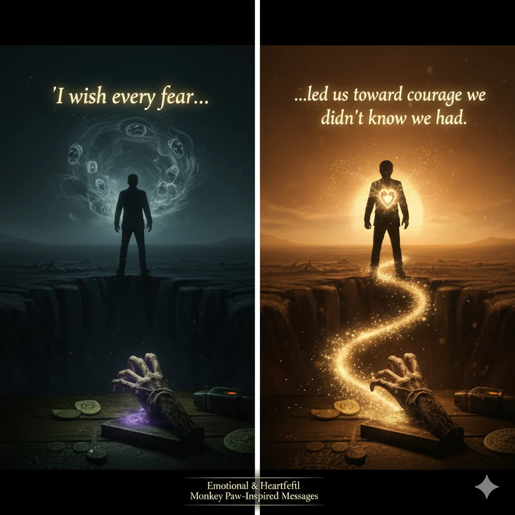 wish the ghost would whisper my name just once more tonight.

phasmophobia monkey paw wishes