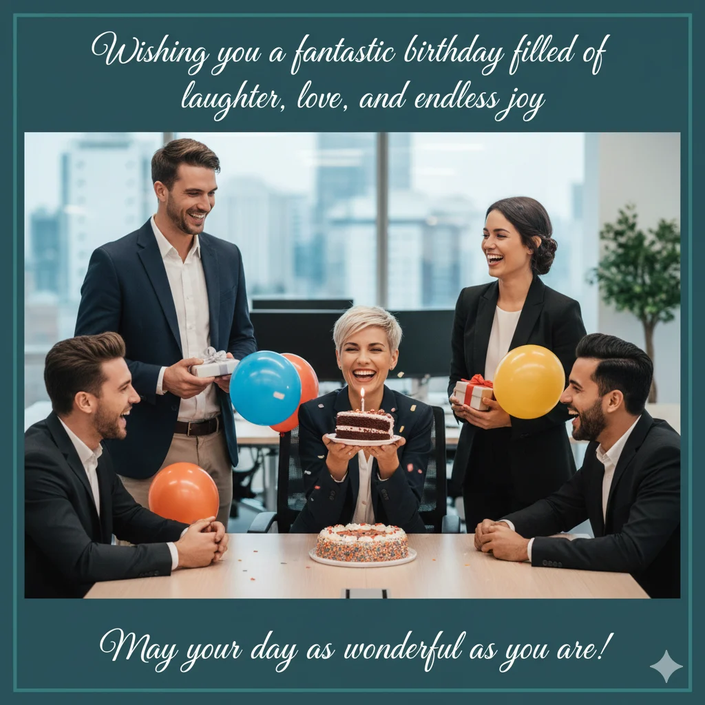 birthday wishes coworker