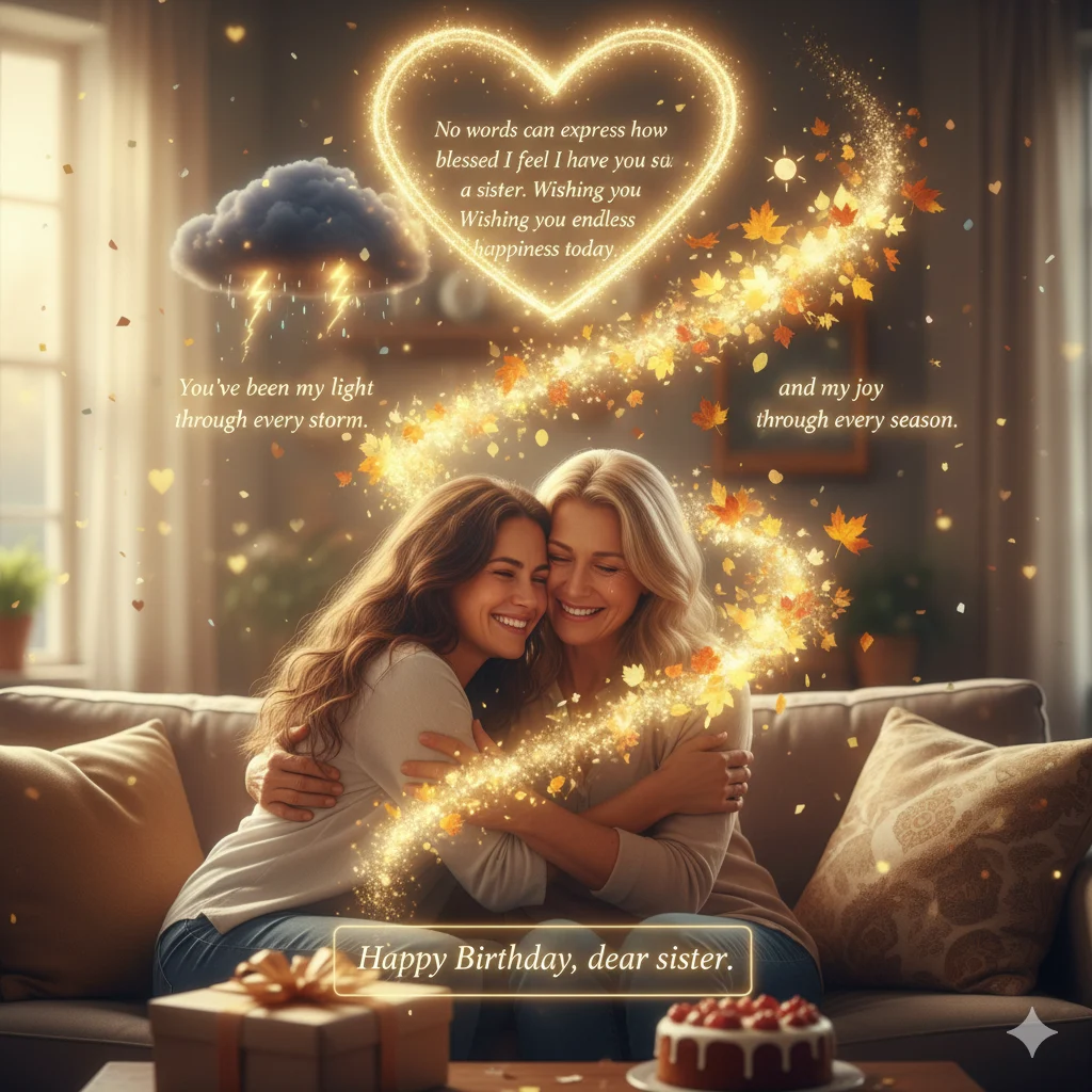 Birthday Wishes for Sister