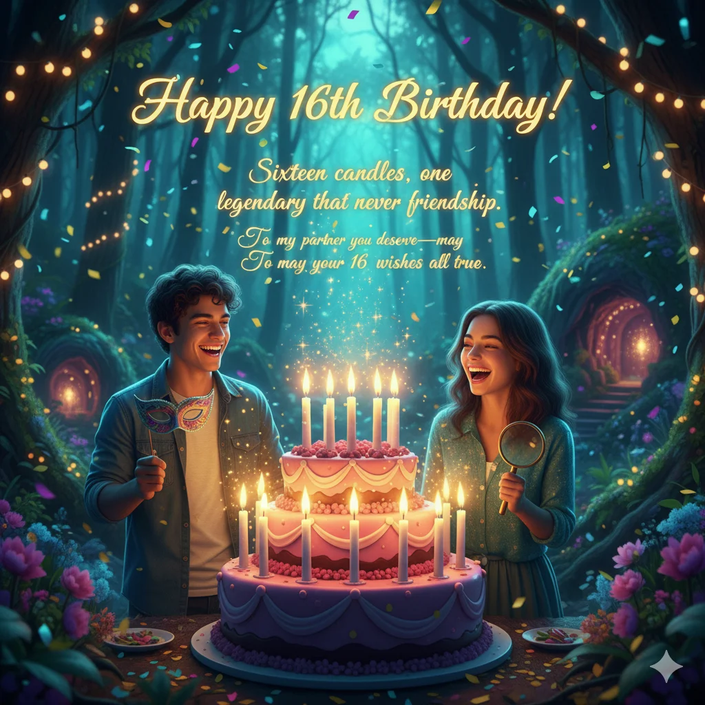 16 wishes candles