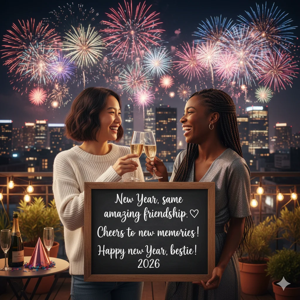 heart touching new year wishes for friends