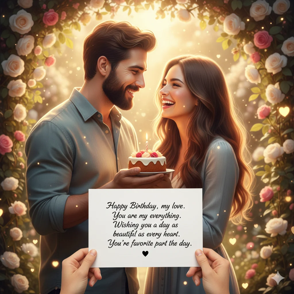 heart touching birthday wishes for girlfriend