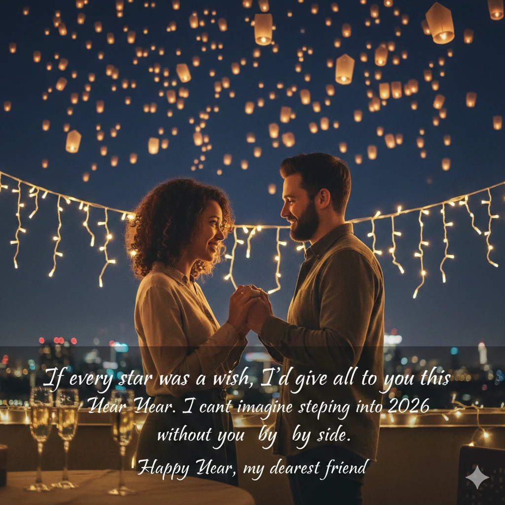 heart touching new year wishes for friends