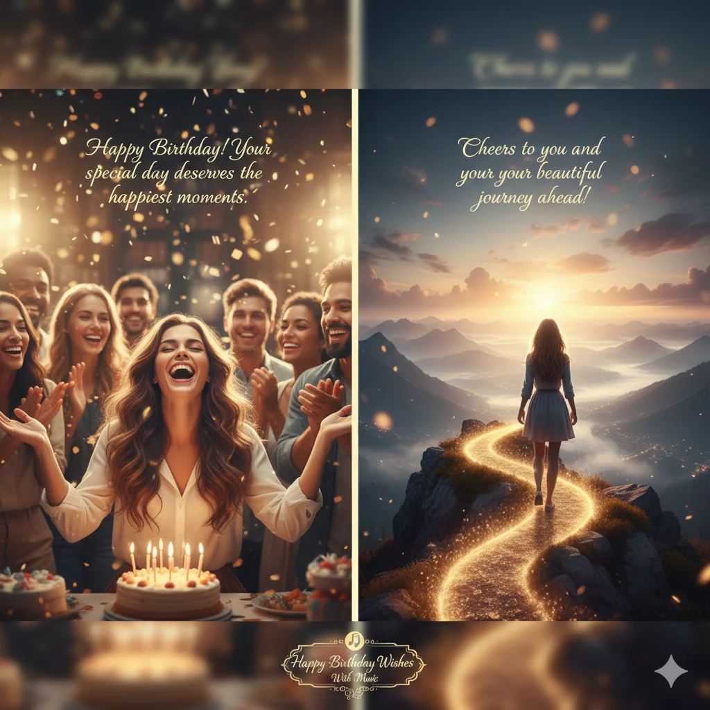 happy birthday wishes gif with music