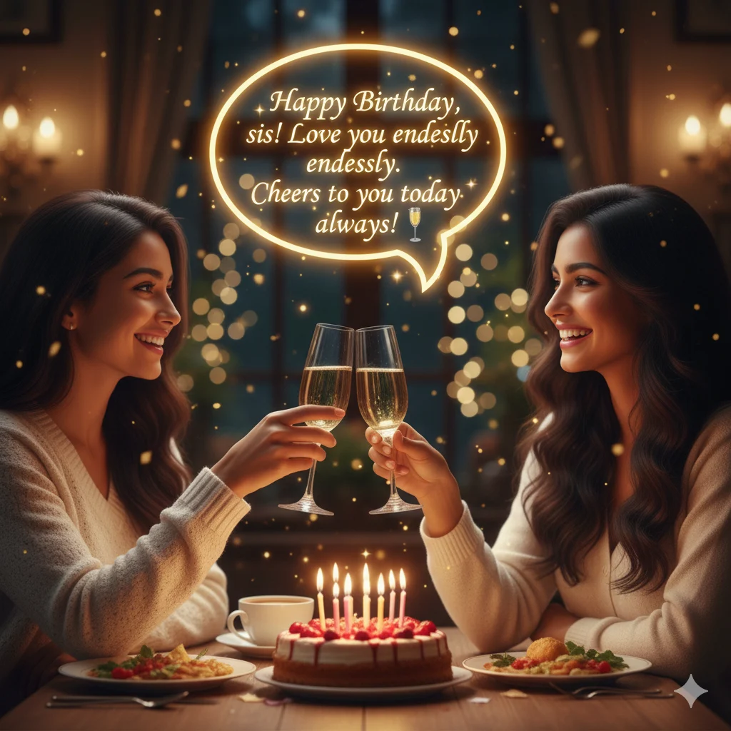 birthday wishes for a sister