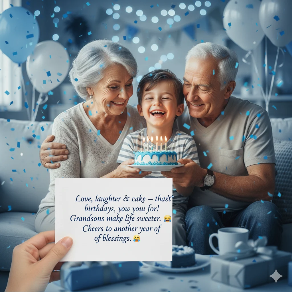 birthday wishes for grandson