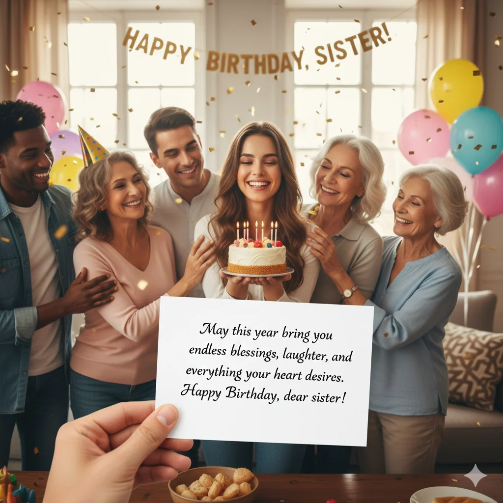 blessing birthday wishes for sister