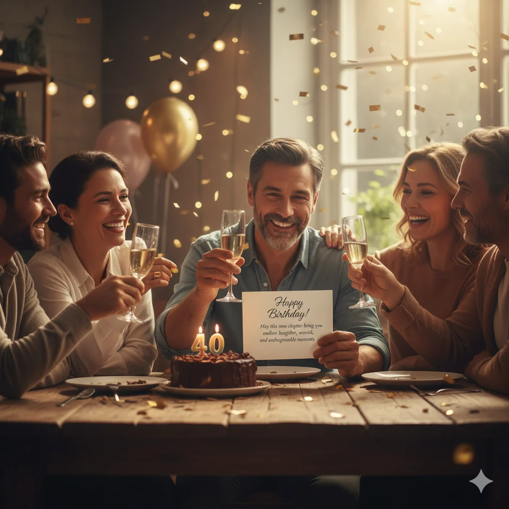 happy 40th birthday wishes