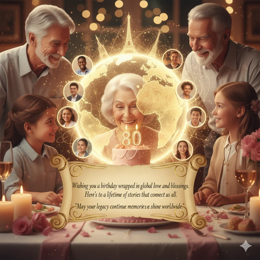 80th birthday wishes