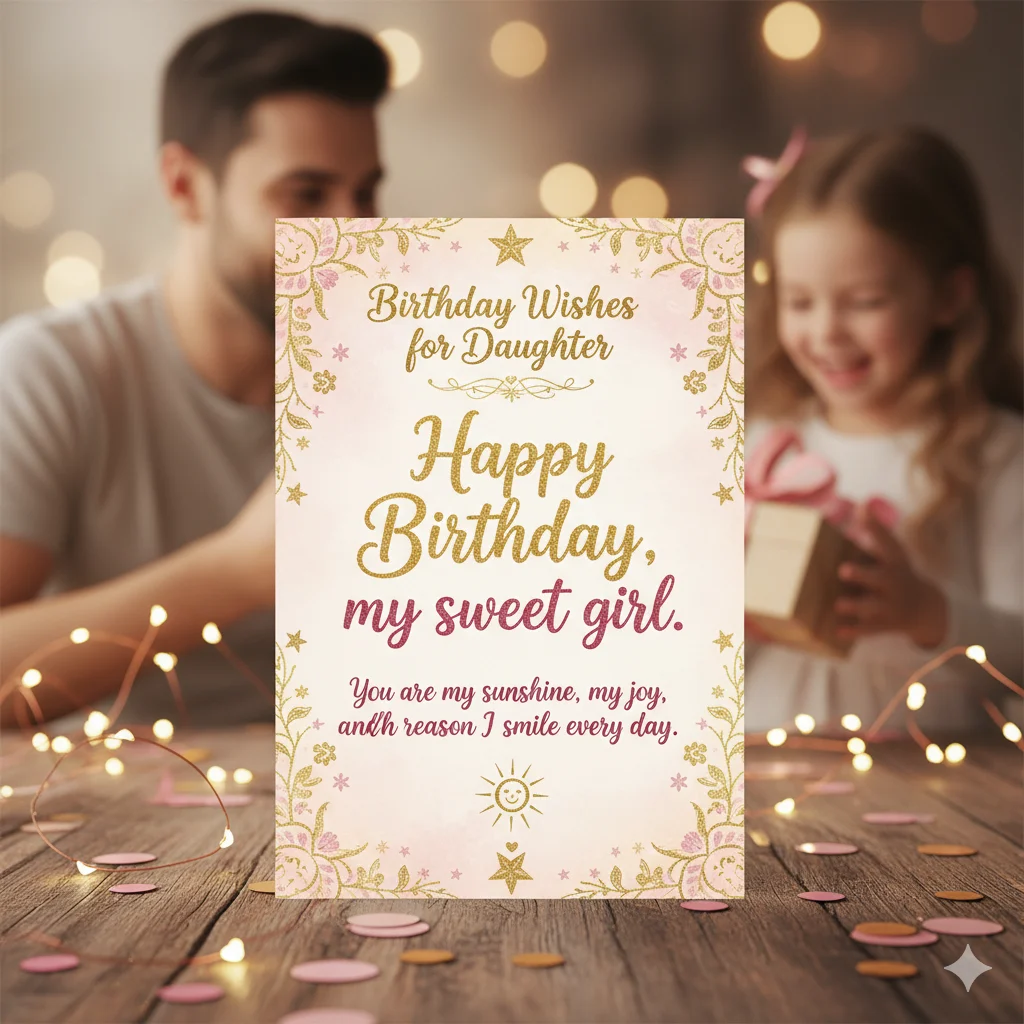 Birthday Wishes for Daughter
