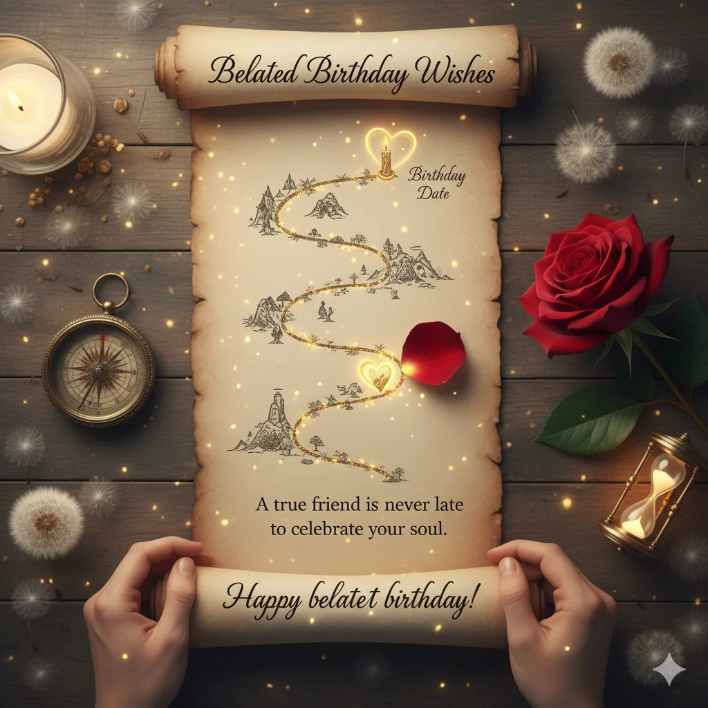 Belated Birthday Wishes 