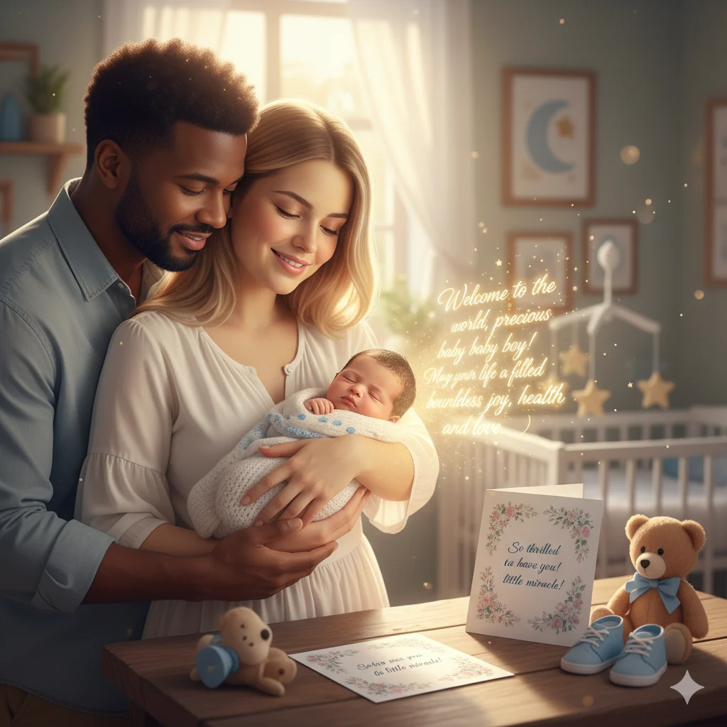 wishes for new born baby boy