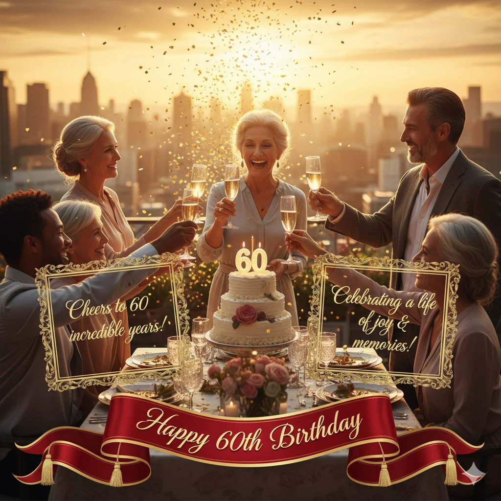 happy 60th birthday wishes