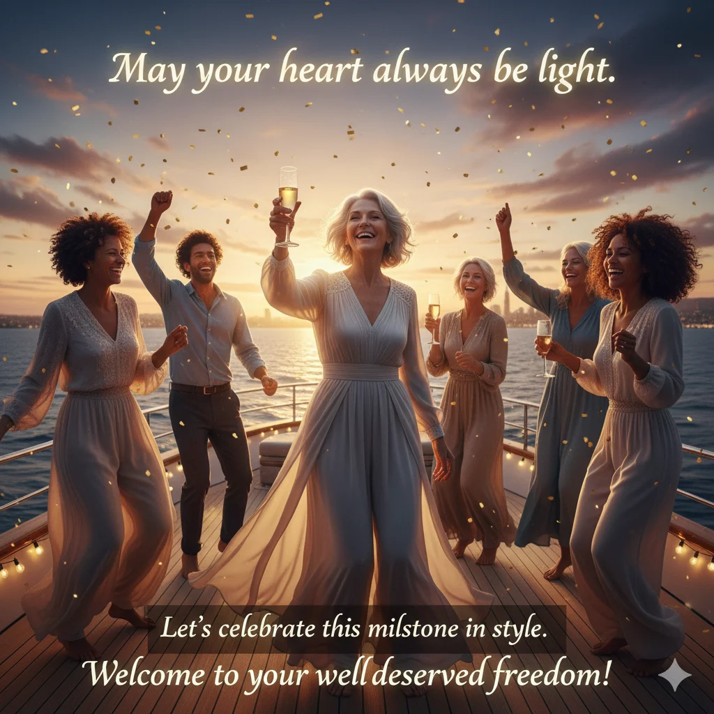 short retirement wishes