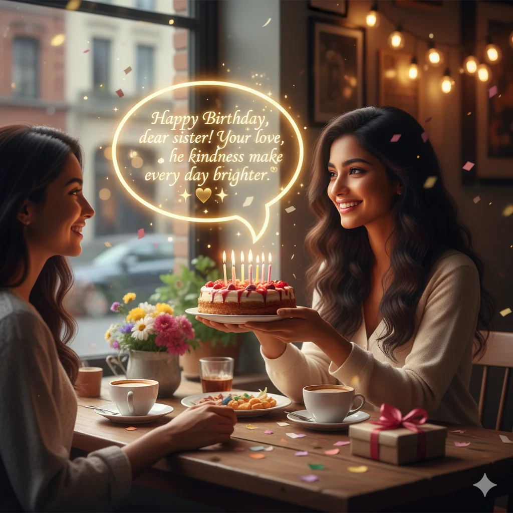 birthday wishes for a sister