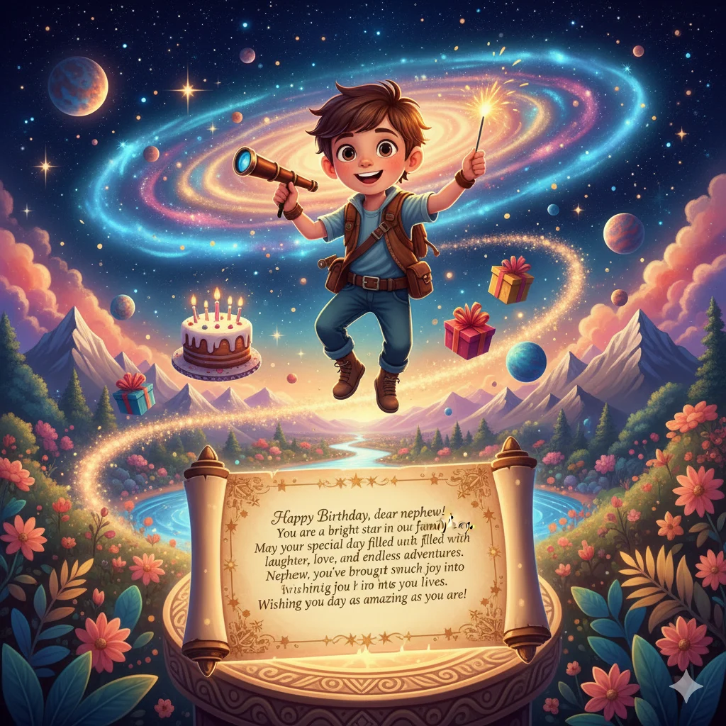 birthday wishes for nephew