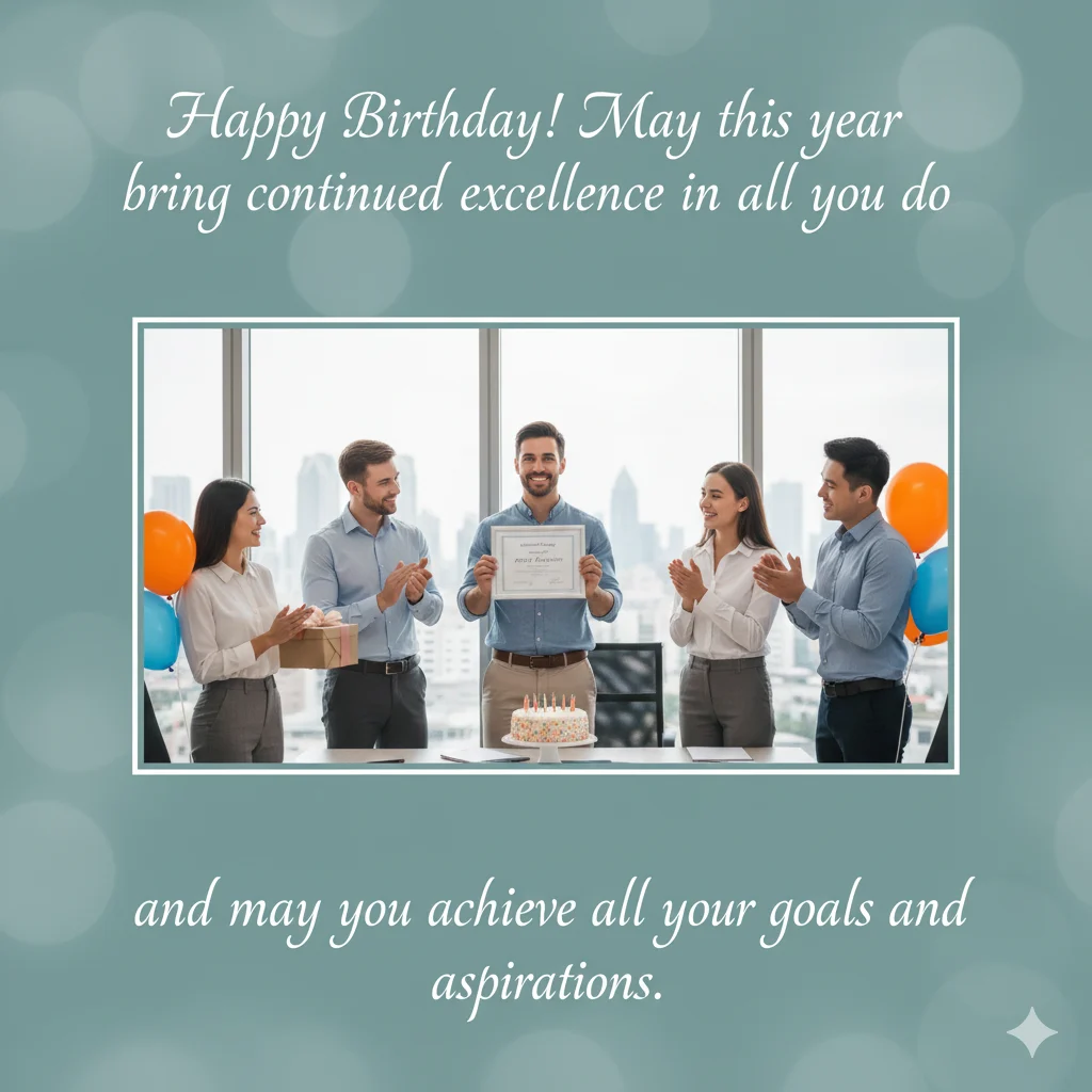 birthday wishes coworker