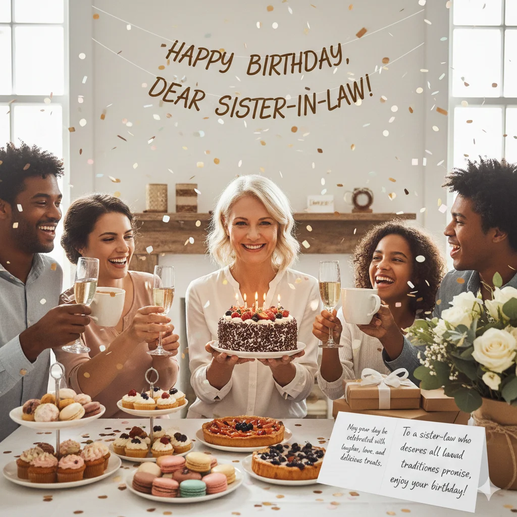 birthday wishes for sister in law