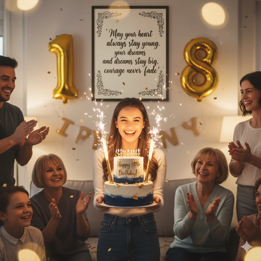 18th birthday wishes