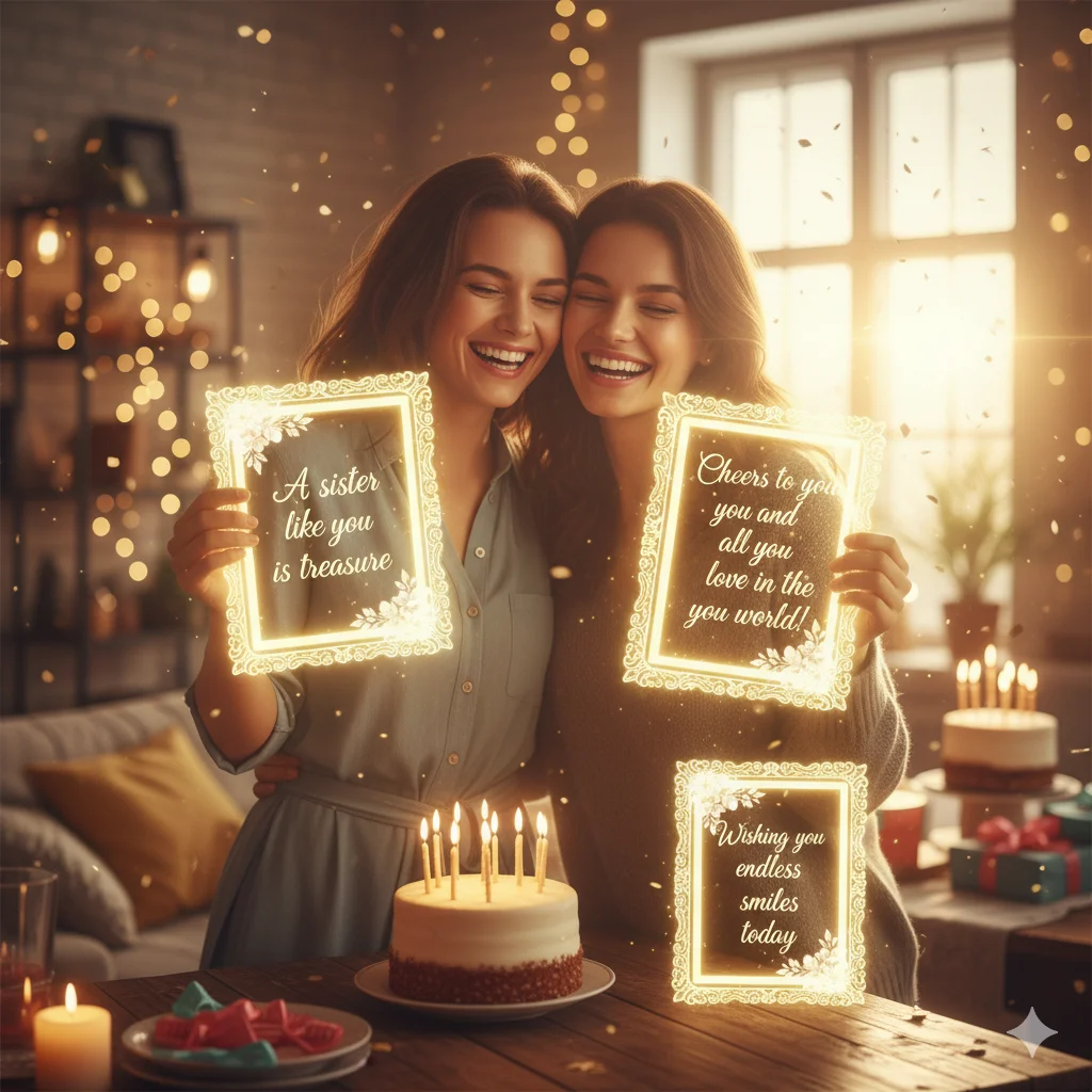 happy birthday wishes for sister