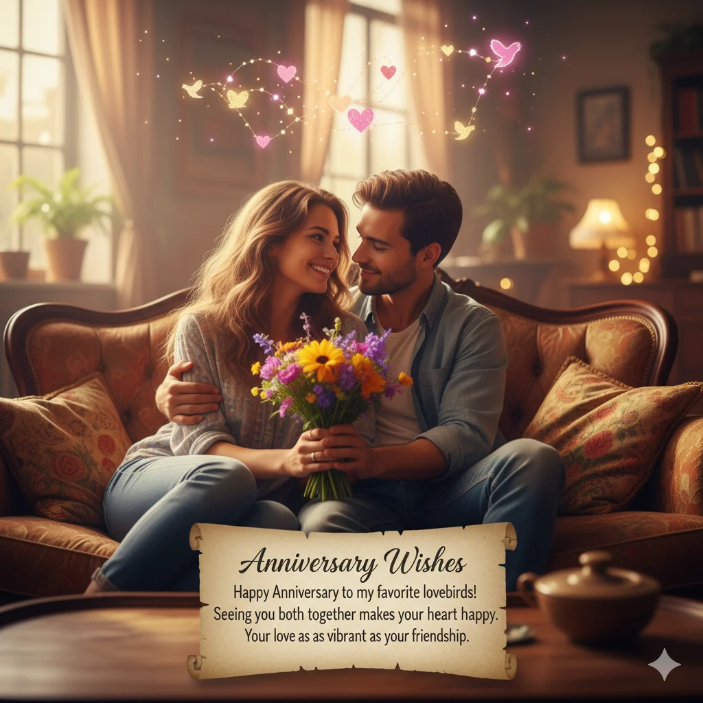 Anniversary Wishes for couple