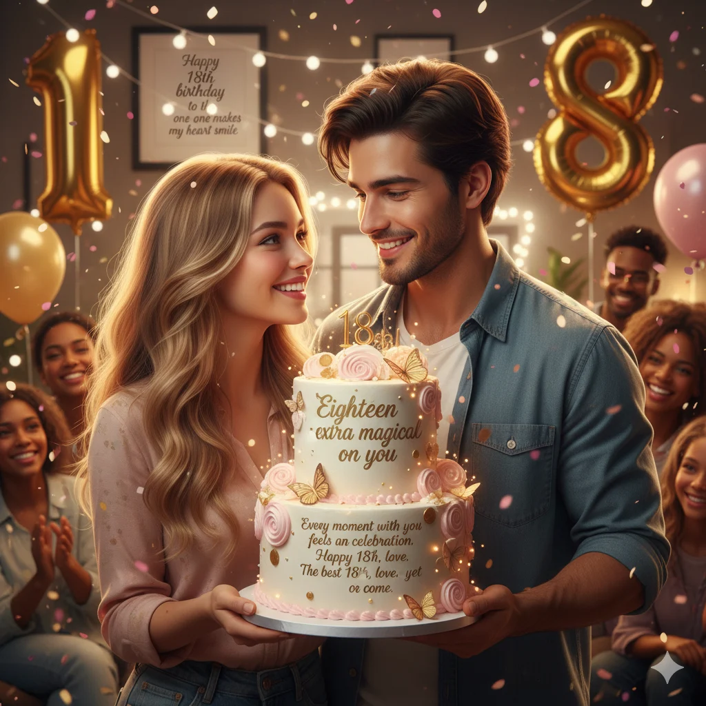 18th birthday wishes