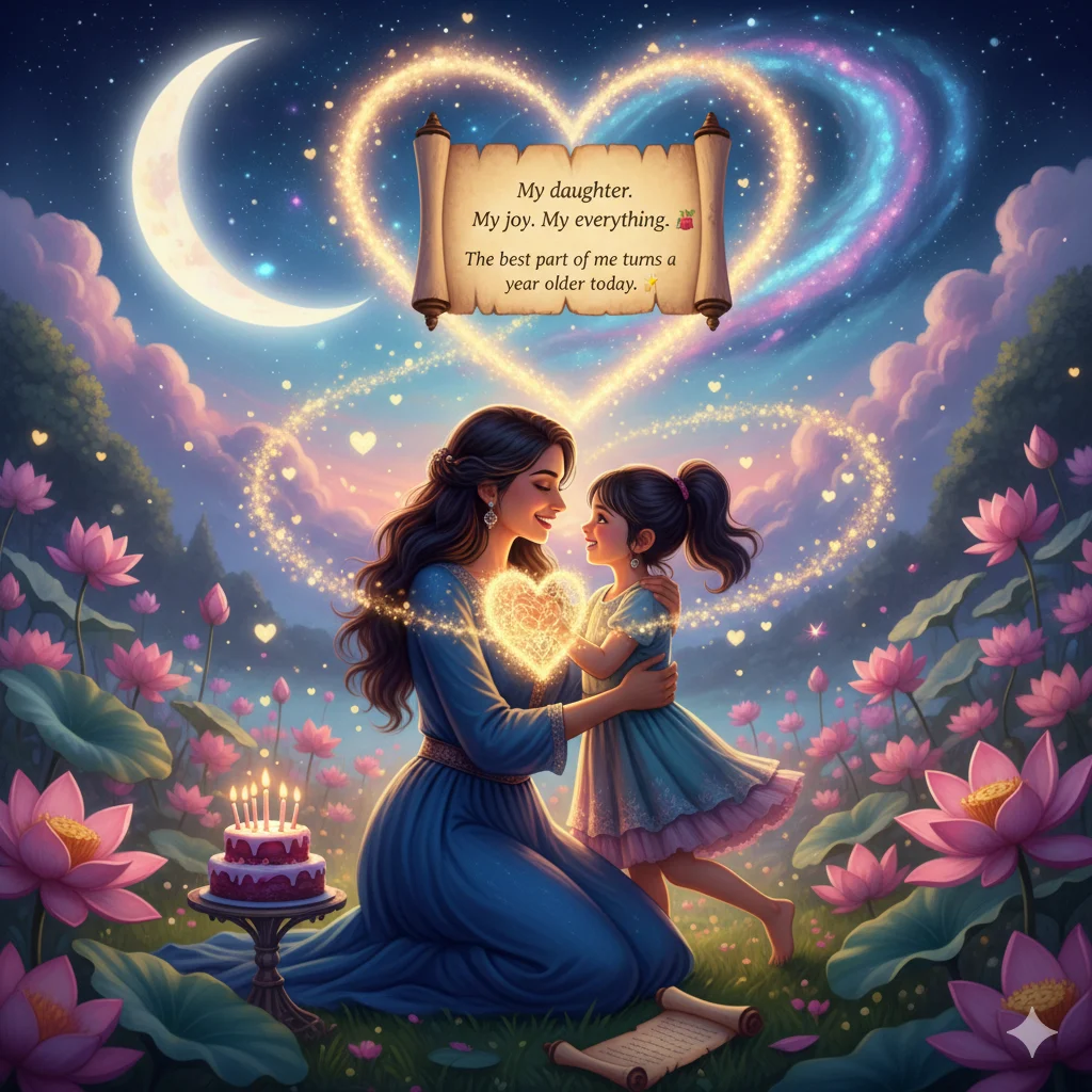 unique birthday wishes for daughter from mom