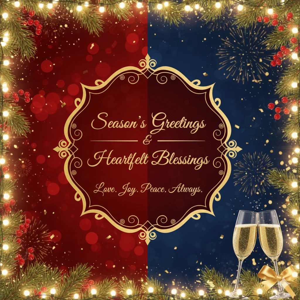 christmas and new year wishes